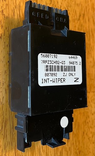 93 94 95 Jeep Grand Cherokee Jeep ZJ Intermittent Wiper Relay 56007192 Tested!! - Picture 2 of 9