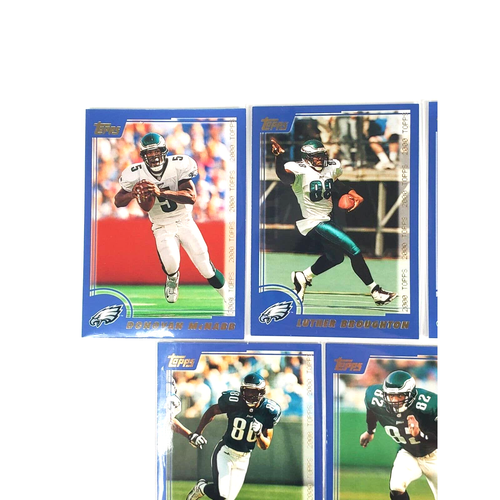 2000 Topps Chrom Philadelphia Eagles Lot, 5 Karten. #23, #44, #62, #95, #271. - Bild 4 von 10