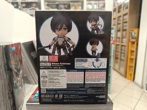 ATTACK ON TITAN MIKASA ACKERMAN THE FINAL SEASON VER. NENDOROID N2001 GOOD SMILE - Foto 2 di 6