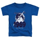 NASA Apollo 11 Toddler T-Shirt 1969 One Giant Leap Royal Tee