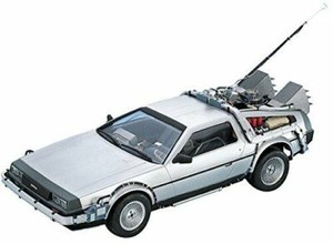 Aoshima 1//24 Scale Back to The Future Delorean from Part I Plastic Model Buiding Set # 59166