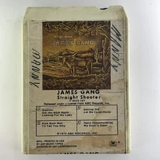 James Gang - Straight Shooter - 8 Track Tape - Ships Fast and For Free!
