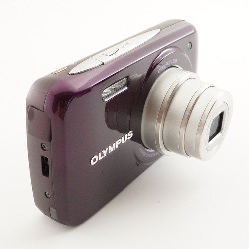 OLYMPUS VH-210 Purple With 4GB SDHC Card Compact Digital Camera from Japan #4538 - Picture 6 of 13