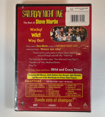 Saturday Night Live The Best of Steve Martin DVD New Sealed