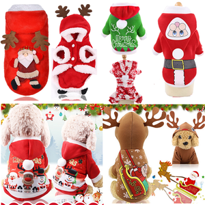 Christmas-Santa-Pet-Clothes-Warm-Coat-Dog-Cat-Hoodie-Puppy-Jumpsuit-Vest-Costume