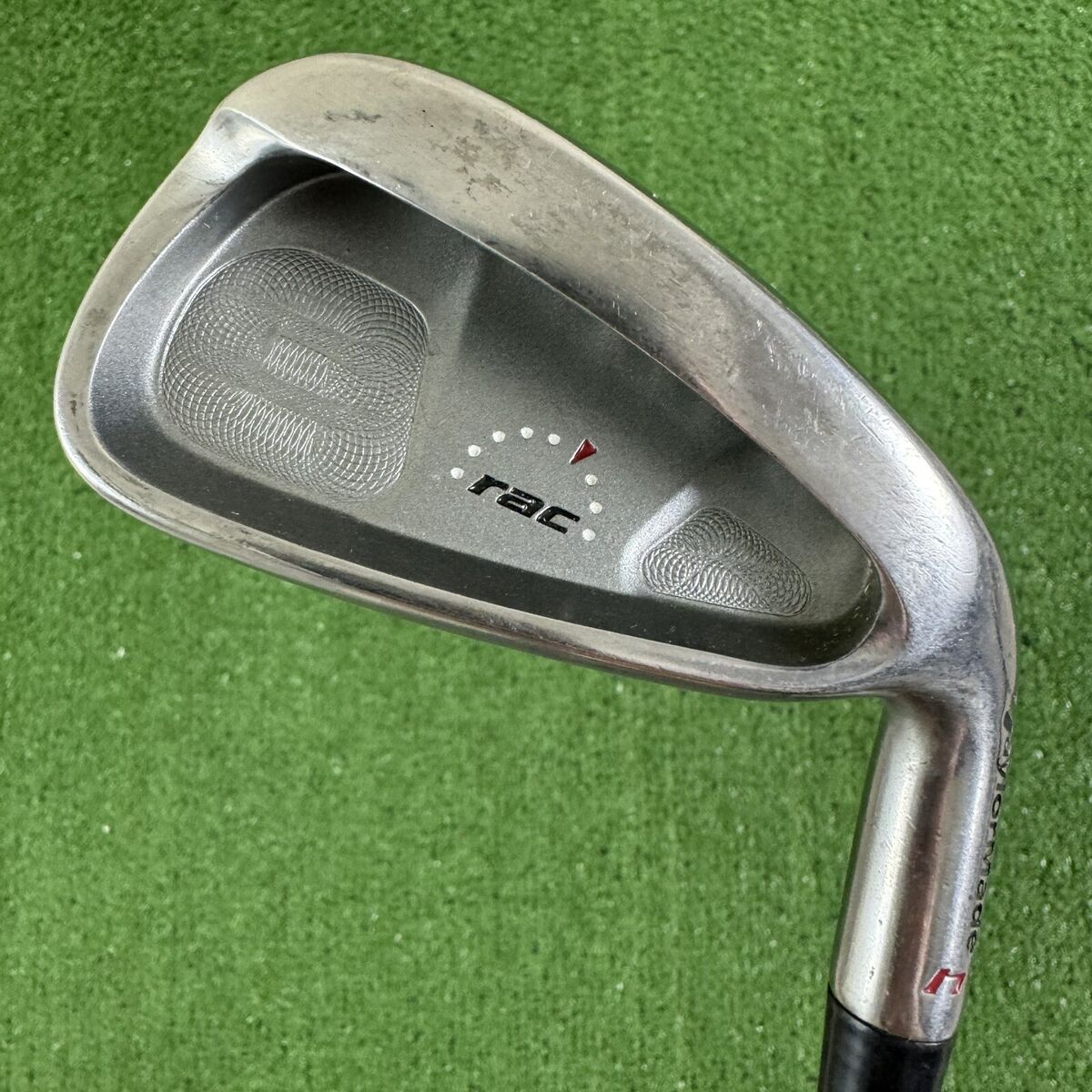 TaylorMade RAC CGB 9 Iron Stiff Steel Shaft TaylorMade Grip TaylorMade RAC CGB 9 Iron Stiff Steel Shaft TaylorMade Grip