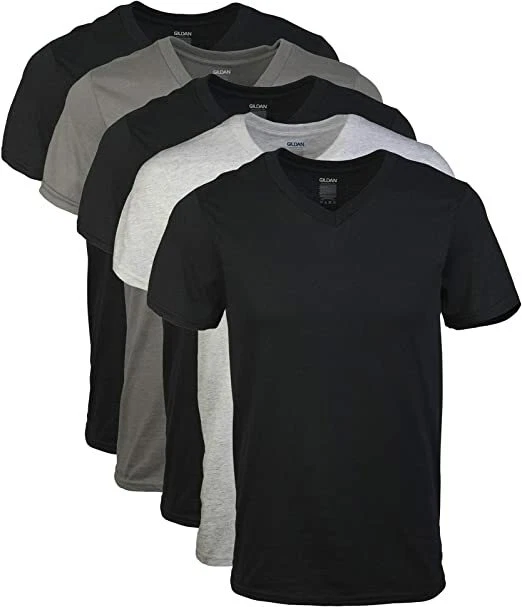 5 playeras de corta para hombre 100% algodon varios colores | eBay