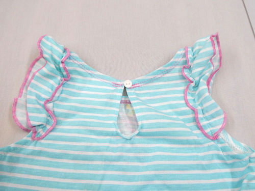 Kidgets Toddler Girls Dress Flamingo Summer Glitter Graphic Sheer Skirt 18M - Bild 12 von 14