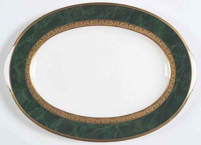 Noritake Fitzgerald 12 5 8 Oval Serving Platter 434252 For Sale Online Ebay