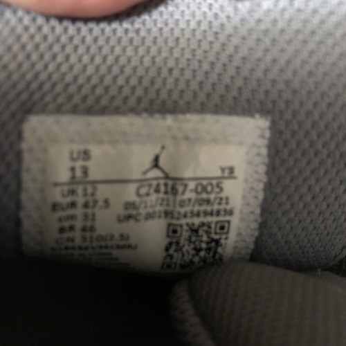 SZ 13!Air Jordan Max Aura 3 Wolf Grey Mens casual  sneakers EU  CZ4167-005 - Picture 12 of 12