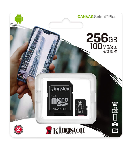 Micro SD Card Memory SDHC SDXC Kingston TF Class 10 32GB 64GB 128GB 256GB 512GB - Picture 10 of 96