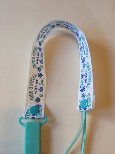 Handmade Pacifier Holder - Love, Heart, Family, Sunshine, Princess, Religious - Picture 42 of 50