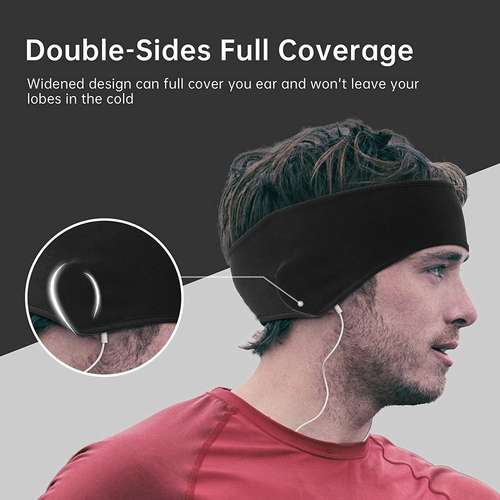 Winter Fleece Wärmer Stirnband Ohrenschützer Ohrenbedeckung Sport Schweißband für Herren Damen - Bild 4 von 51