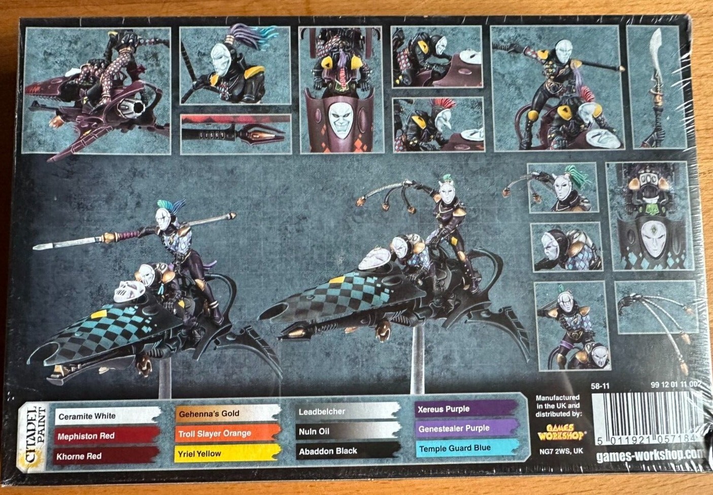 Thumbnail - Warhammer 40k Aeldari Harlequin Skyweaver Bikes (neu&ovp)