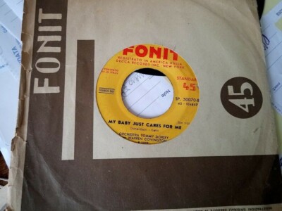 7'' TOMMY DORSEY WARREN COVINGTON TEA FOR TWO CHA MY BABY JUST CARES FOR ME