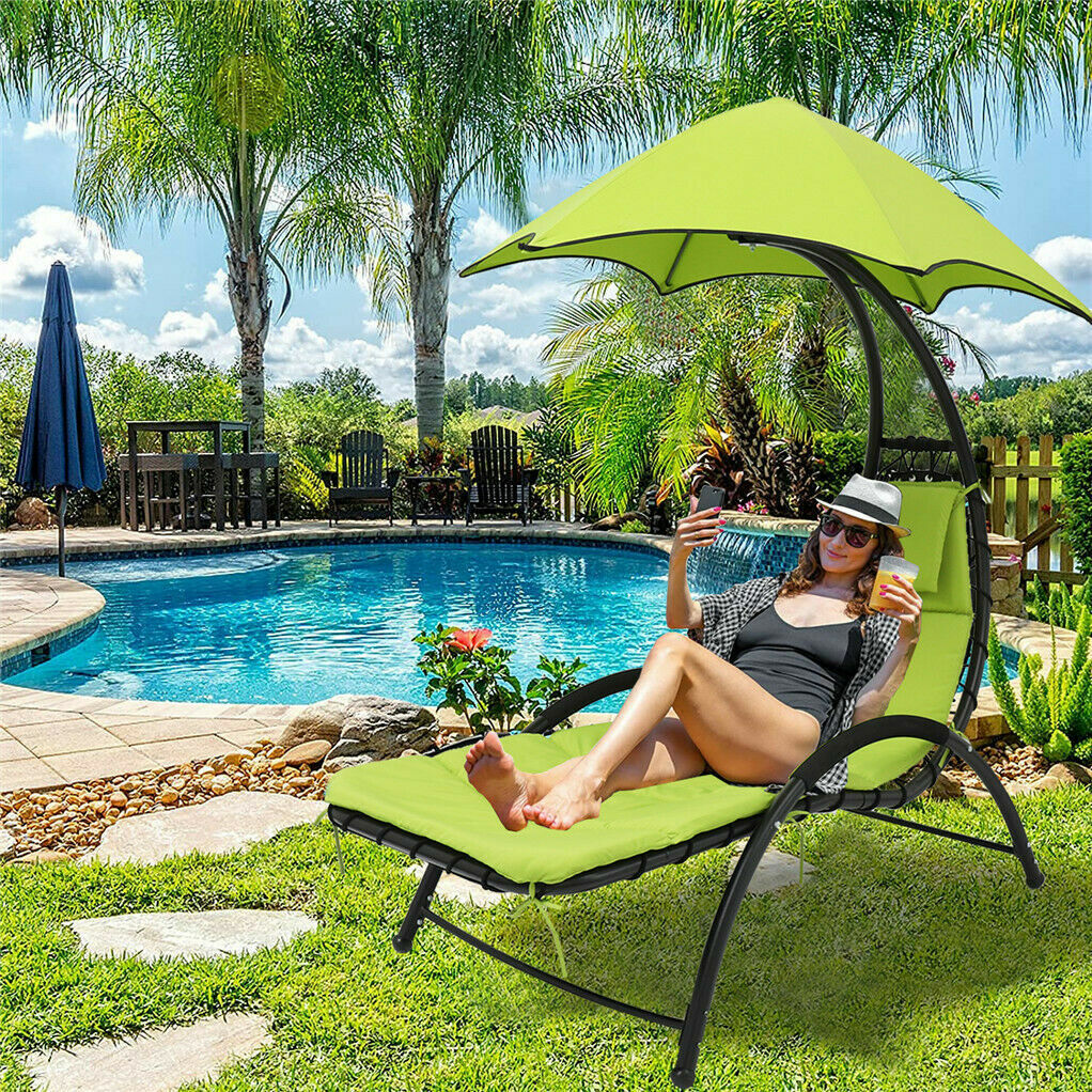 Barton Patio Hanging Helicopter Dream Lounger Chair Stand Hammock