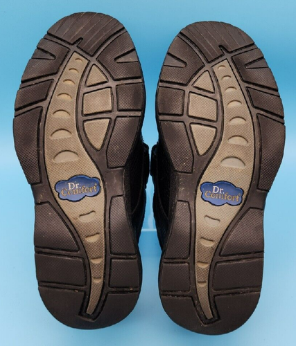 Dr. Zapatos cómodos terapéuticos para diabéticos para hombre Comfort Scott 9010 negros talla 10 M - Imagen 4 de 7