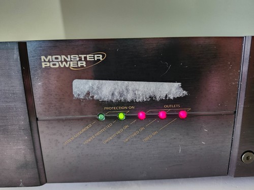 Monster Power Home Theatre Reference Power Center HTS 3000 - Black Color, Tested - Picture 2 of 4