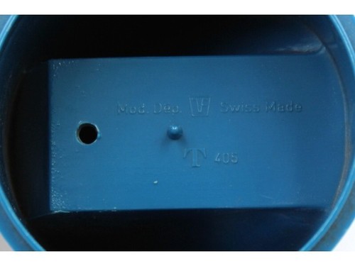 TISSOT Scatola Vintage Blu T405 Swiss Made Con Supporto Regolabile N.510 - Picture 4 of 4