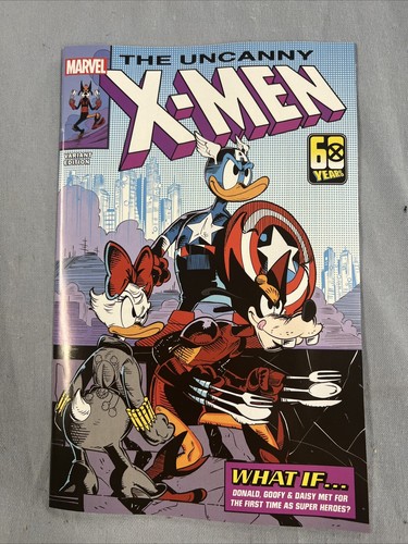 Marvel Comics AMAZING SPIDER-MAN #59 PERISSONOTTO What IF DISNEY Variante (2024) - Bild 1 von 2