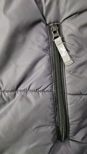 LRG Lifted Research Group Puffer Vest Men 3XL Gray Jacket Full Zip - Picture 2 of 9