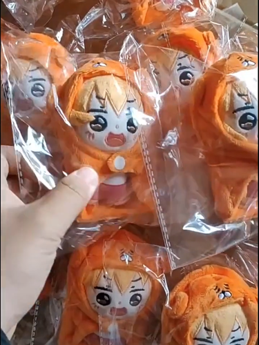Himouto! Umaru-chan Bambola Mini Portachiavi 10cm Umaru-chan Figura Peluche Pendenti - Video 1 di 1