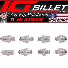 ICT Billet Universal Power Steering -6AN Hose Adapter Fitting Kit