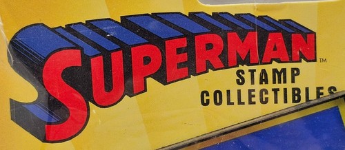 Vintage Superman Briefmarken Sammlerstücke Schlüsselanhänger & 2 Magnete DC Comics USPS 1998 - Bild 6 von 22