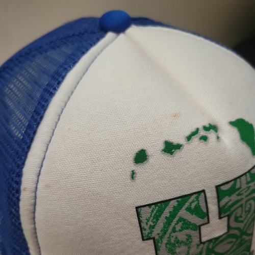 Vintage KC Hat Hawaii Trucker Meshback Snapback Adjustable Hat - Picture 12 of 12