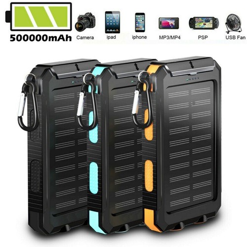 1000000mah Solar Power Bank USB Backup Battery Portable Charger for Mobile Phone - Picture 4 of 18