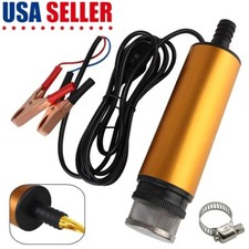 12V Mini Refueling Submersible Diesel Electric Fuel Water Oil Transfer Drum Pump