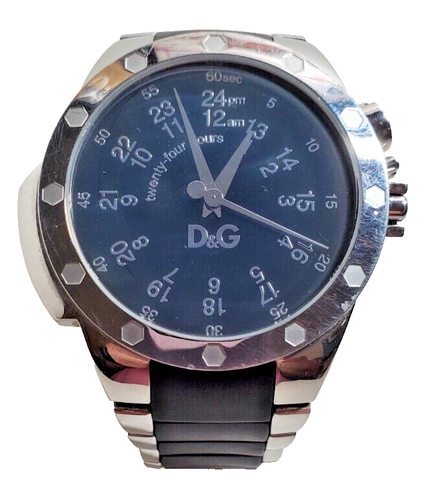 D&G Dolce & Gabbana Men's DW0568 JACK Bi-Colour Stainless Steel Bracelet - Picture 2 of 20
