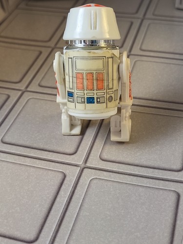 R5-D4 Star Wars 1978 Vintage Kenner Action Figure ORIGINAL Sticker Head Clicks - Picture 3 of 12