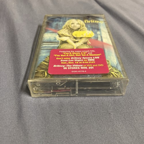 Britney by Britney Spears (Cassette, Nov-2001, Jive (USA)) Sealed BRAND NEW - Picture 5 of 7