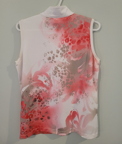 Chicos Zenergy Golfshirt Damen 1 Small 4 6 gold orange Active Wear Oberteil sportlich - Bild 8 von 12