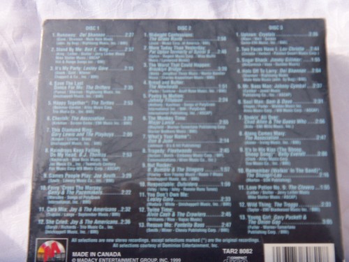 Happy Days, 1960's [Box] by Various Artists (CD, Feb-2004, 3 Discs, Madacy... - Photo 2/2