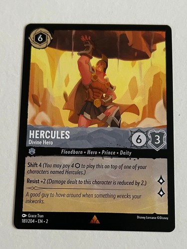 Disney Lorcana Aufstieg des Überschwemmungsgeborenen nicht Holo/Folienkarten/204 legendär - Bild 73 von 80