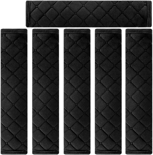 NEPAK 6 Pack Car Seat Strap Pads,Universal Car Seat Belt Pads Cover,Seat Belt Sh - Picture 10 of 12