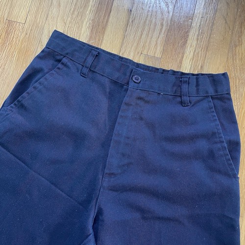 US POLO ASSN Boys Navy Blue Uniform Chino Shorts Size 14 - Picture 3 of 8