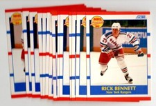 (15X) 1990 - 1991 Score RICK BENNETT (RC) rookie #400   [NrMt-Mint]