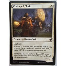 Magic The Gathering Codespell Cleric 007/285 Kaldheim Creature Human Vigilance