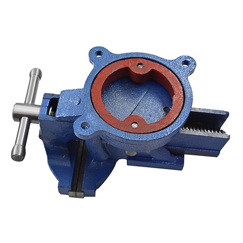 6" Mechanic Bench Vise Table Top Clamp Press Locking Swivel Base Heavy - Picture 13 of 14