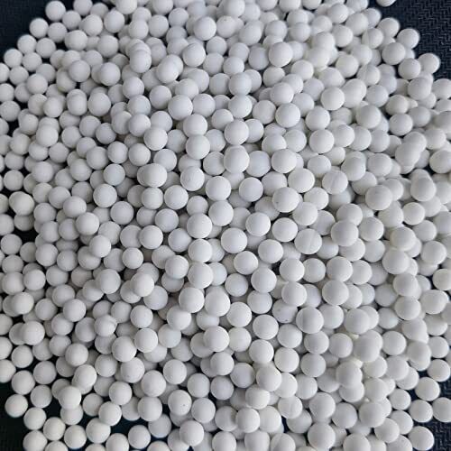 3 LBS 1/8 Diam round Ceramic Beads Rock Tumbler Media Tumbling Ball Rock Tumbli - Picture 2 of 5