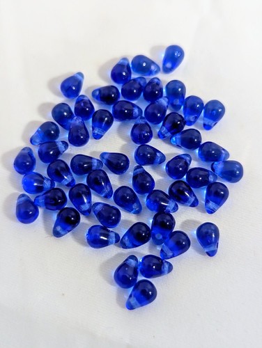 Glass Teardrop Beads, 10 Choices - Picture 14 of 21