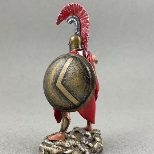 Greek Thespian hoplite figure 54 mm, Warrior miniature, Painted tin toy soldier - Picture 7 of 11