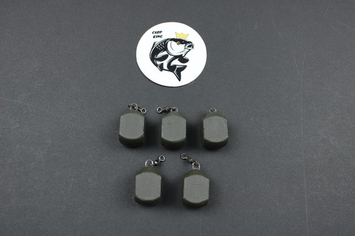 LEAD FISHING WEIGHTS 4 VARIOUS TYPES ALL IN GREEN - BEST VALUE FROM CARP KING - Picture 37 of 41