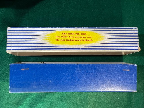 Boxed Dinky 982 Pull more Car Transporter - Picture 12 of 16