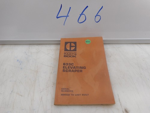 CATERPILLAR 633C HEBESCHABER TEILEBUCH - Bild 5 von 8