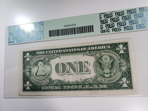$1 1935-D Wide Silver Certificate PCGS 50 About New ,Fr# 1613W - Picture 6 of 6