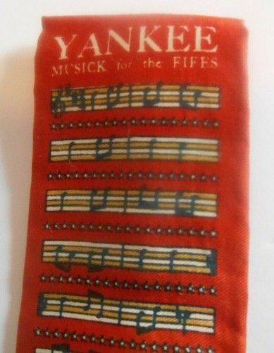 Puritan Cape Cod Musical Neck Tie Rooster Yankee Doodle Straight Bottom Vtg GC - Picture 3 of 4